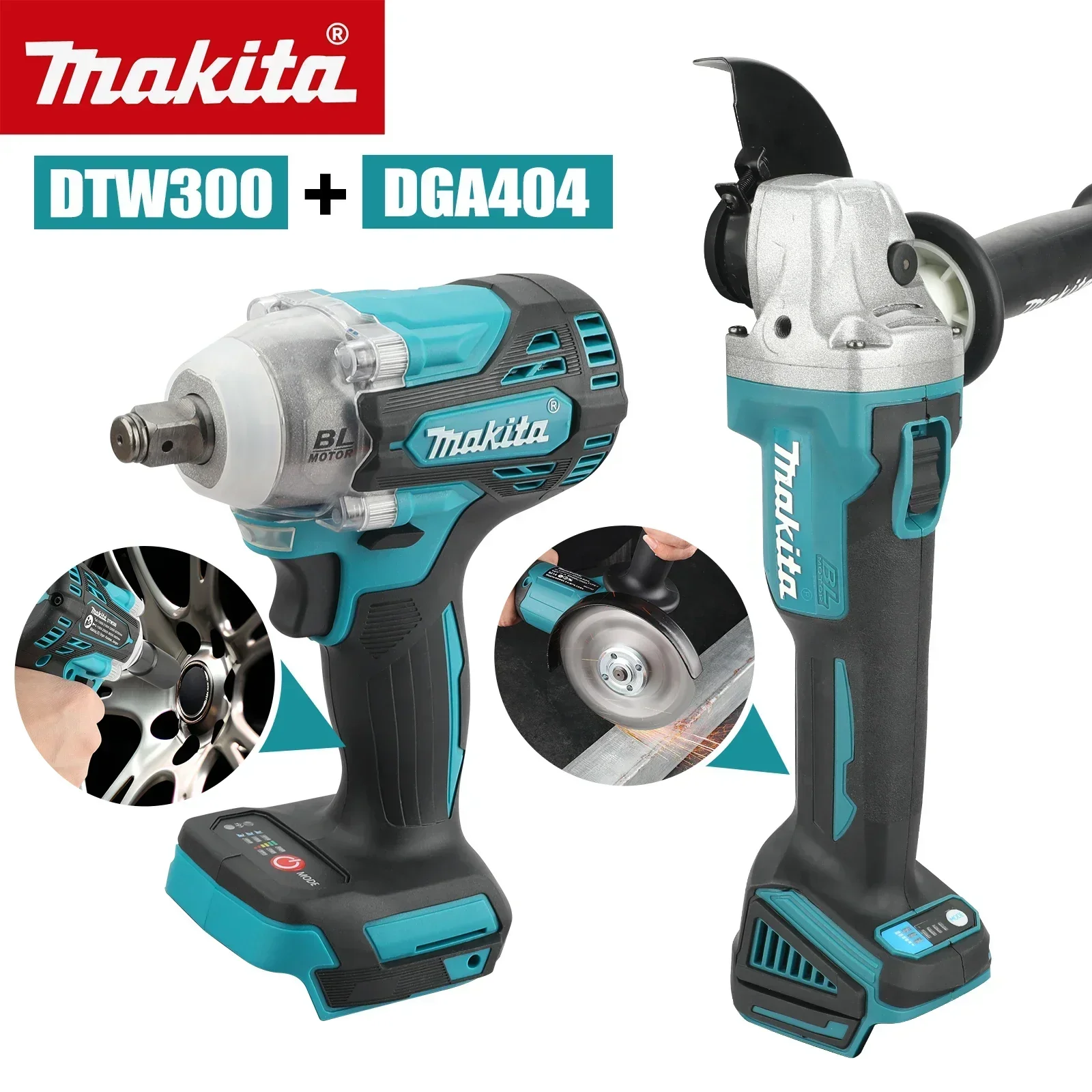 Makita Drill Dtw300 - 마키타 DTW300 또는 DGA404 콤보 세트: