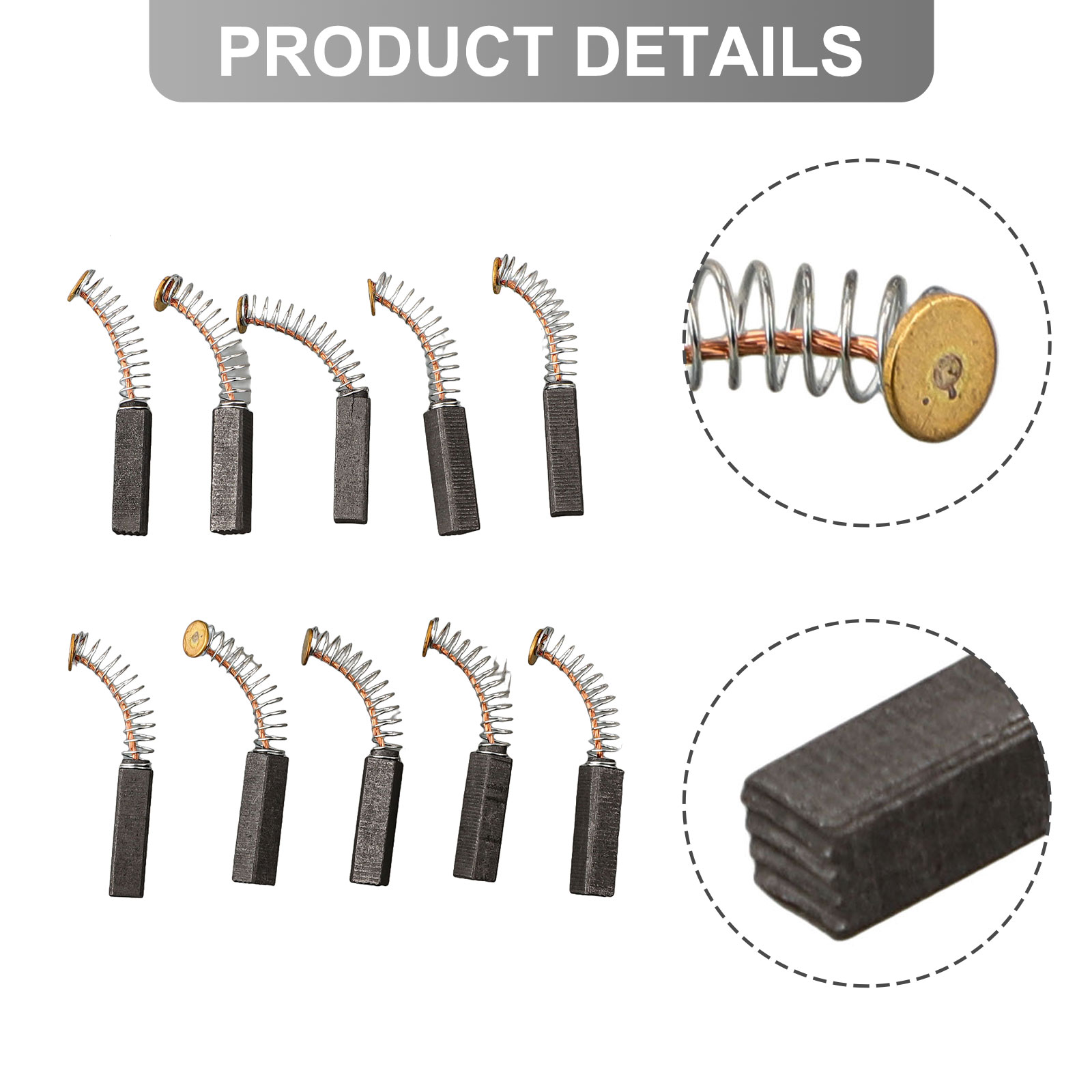 탄소 브러시 모터, 전기 모터, 교체 부품, 탄소 및  - Power Tools With Names 리뷰 및 가격